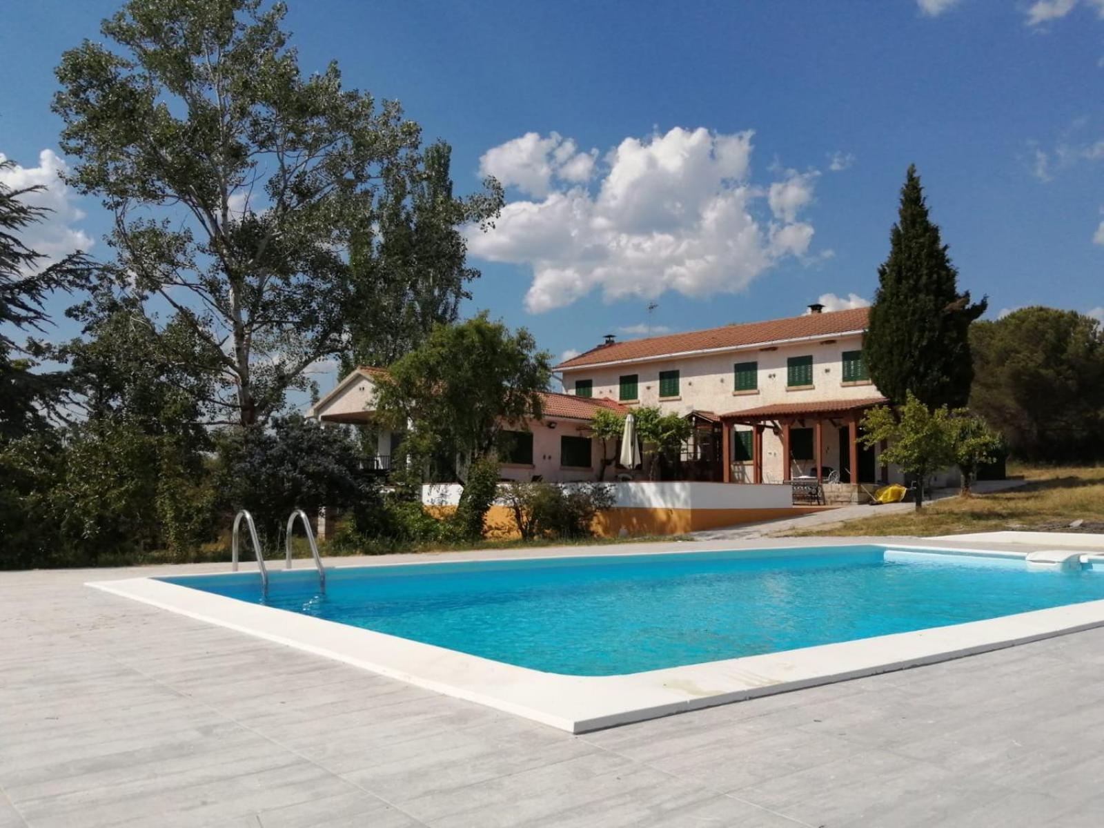 Vila La Casa Del Ingles - Robledillo De La Jara Exteriér fotografie